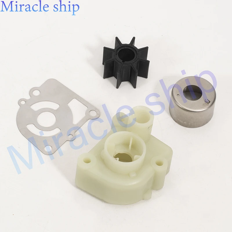Water Pump Repair Kit & Pump Case Upper 350-65016 For Tohatsu 9.9-18HP 362-87322-00