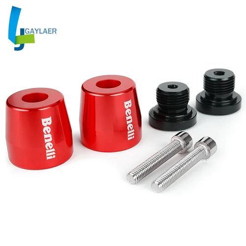 Imagen 2 del producto Empuñaduras de manillar, tapones de extremo de barra para Benelli TNT 125 300 302 600 BN 600i 302 251 leoncino 500 leoncinoX BJ 500 BN600 TNT600