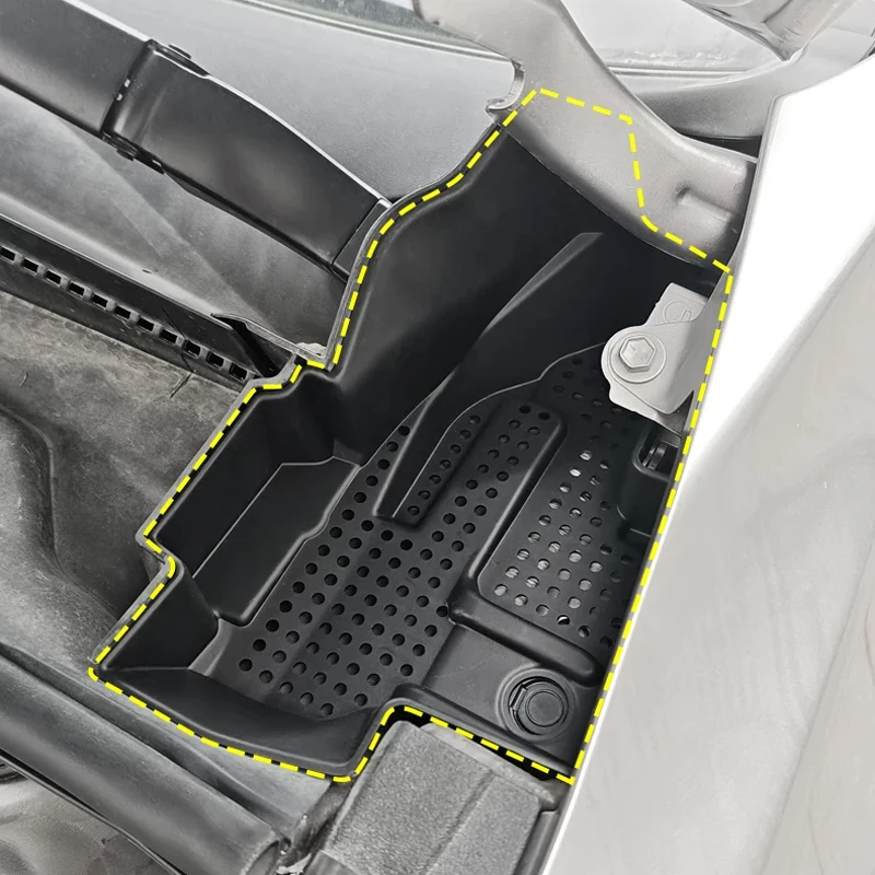 Car Engine Splash Guard Trunk Side Fender Protective Cover, Engine Compartment Skid Plate for Toyota Camry 8th 9th Generation