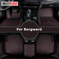 MATIKOHI Custom Car Floor Mats For Borgward BX3 BX5 BX6 BX7 Auto Carpets Foot Coche Accessorie