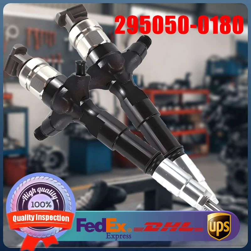 

295050-0180 23670-0L090 23670-39365 23670-09350 295050-0200 Fuel Injector for Toyota Hilux Land Cruiser Prado 1KD-FTV Engine