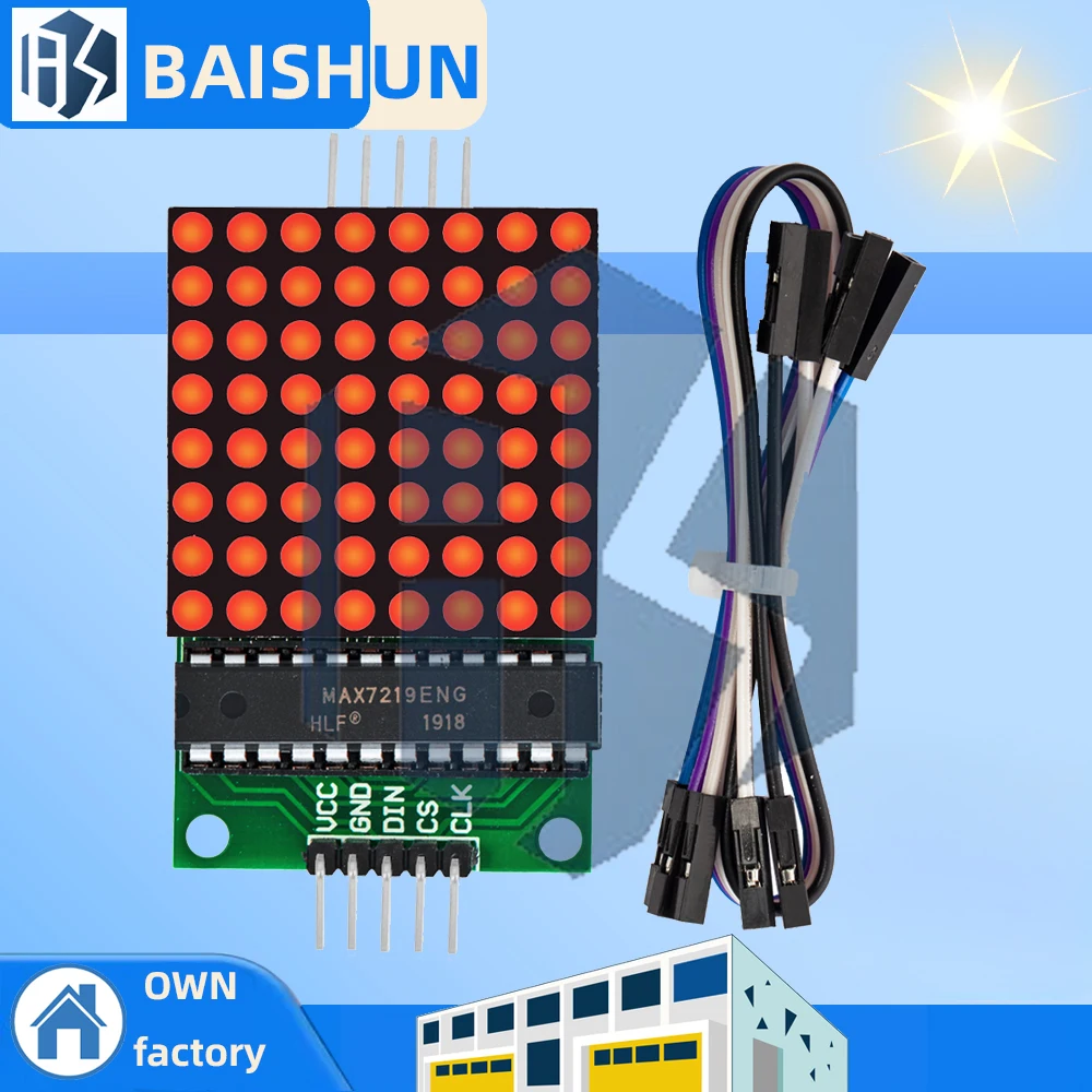 1PC MAX7219 8X8 Led… - image