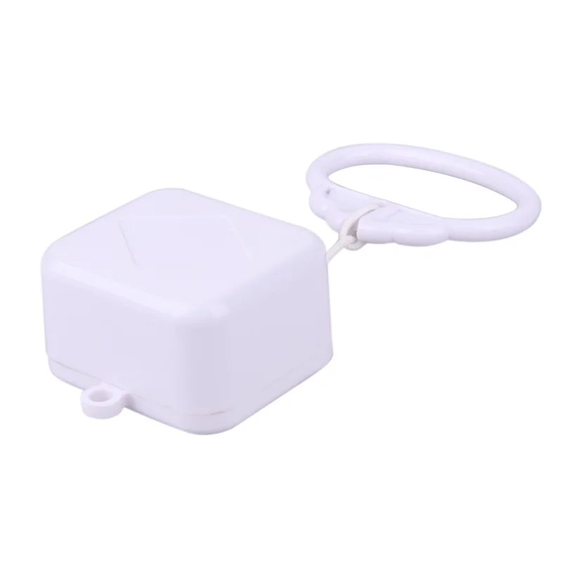 GROCE-Classic Lullaby Melody Waterproof Plastic Music Box Pull String Cord Mechanical Winding System