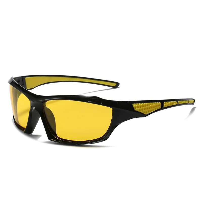 Sport Sonnenbrille für Männer Polarisierte Radfahren Outdoor Männliche Sonnenbrille Gelb Nachtsicht Brillen Sonnenbrille Lentes De Sol Hombre – Detail 10