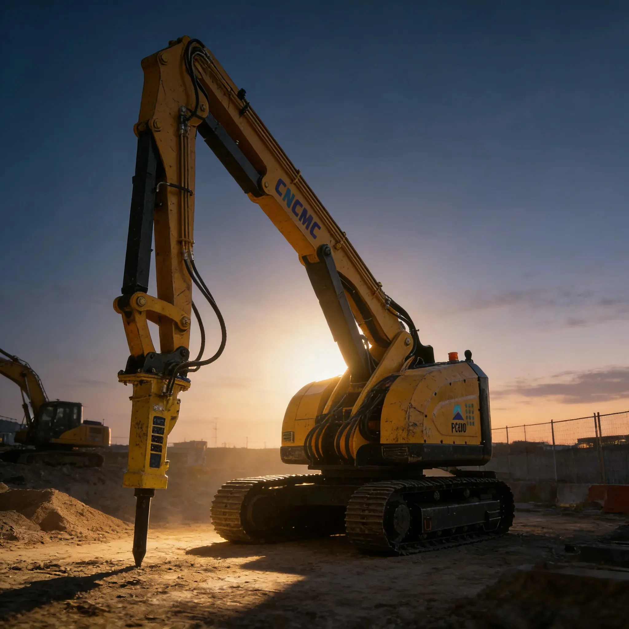 PC600 Crawler Demolition Machine 37KW Remote Controlled With Engine & Gear For High Rise And Confined Space Demolition