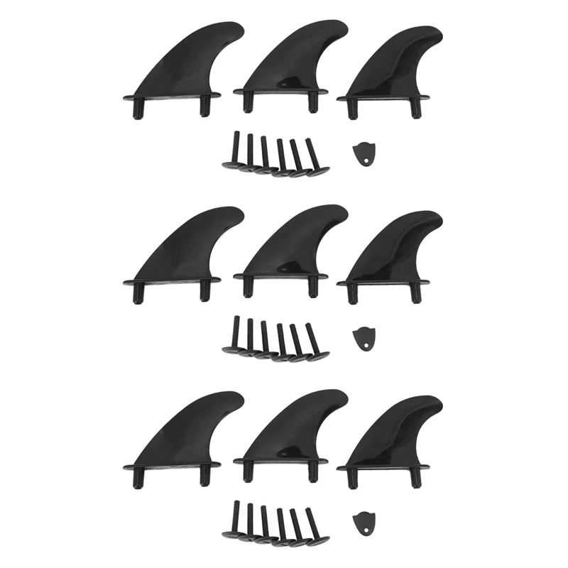 

Budget-Friendly 3X Surfboard Fin Kits Soft Top Surfboard Fins Foam Surf Boards Accessories For Surfing Enthusiasts