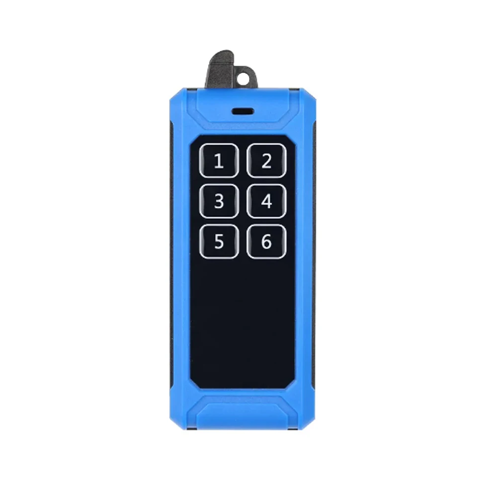 

Motor Lighting Control Crane Electric Garage Door Universal RF Remote Control Switch Transmitter DC4.5V 6 Buttons