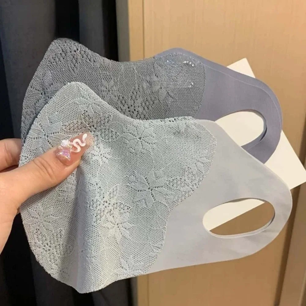 Ice Silk UV Protection Face Mask, Breathable Washable Sun Shield, Lightweight Outdoor Sun Protection Face Cover for Men & Women