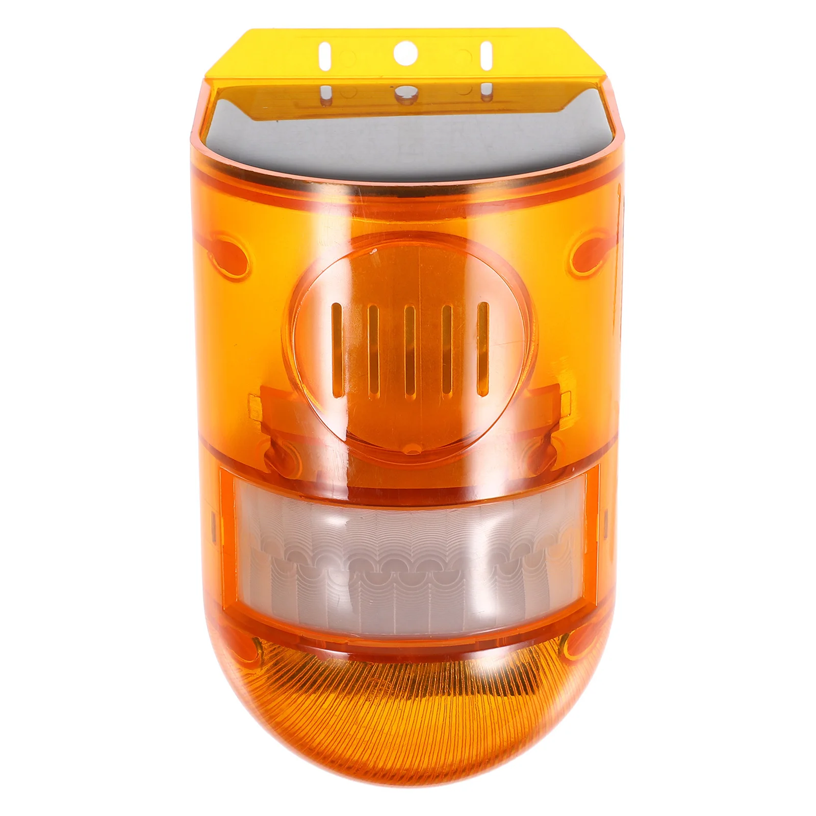 Solar Warning Light Sensor Multifunctional Outdoor Anti-Theft Alarm Lamp Waterproof For Farm Garden