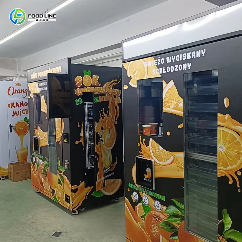 

Fully Automatic Orange Juice Vending Machine Vending Machines Fresh Juice