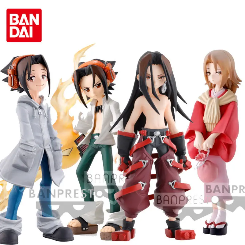 

Banpresto Original Shaman King 2021 Kyoyama Anna Yoh Asakura Vol.3 Vol.2 Anime Action Figures Toys for Boys Girls Kids Gift