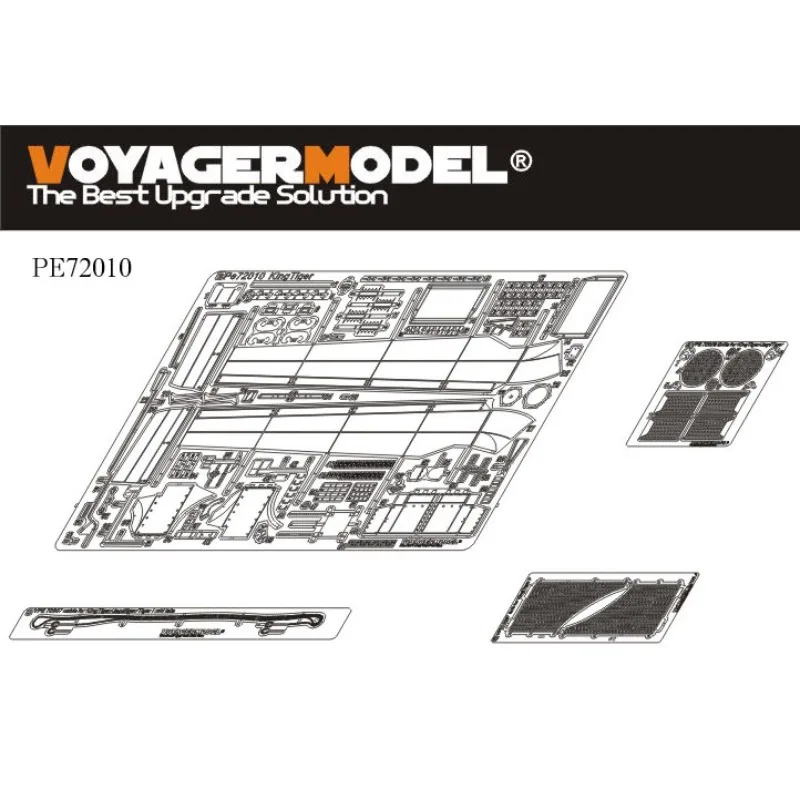 

Voyager Model PE72010 1/72 WWII German King Tiger (Turret) (For DRAGON/TRUMPETER KIT)