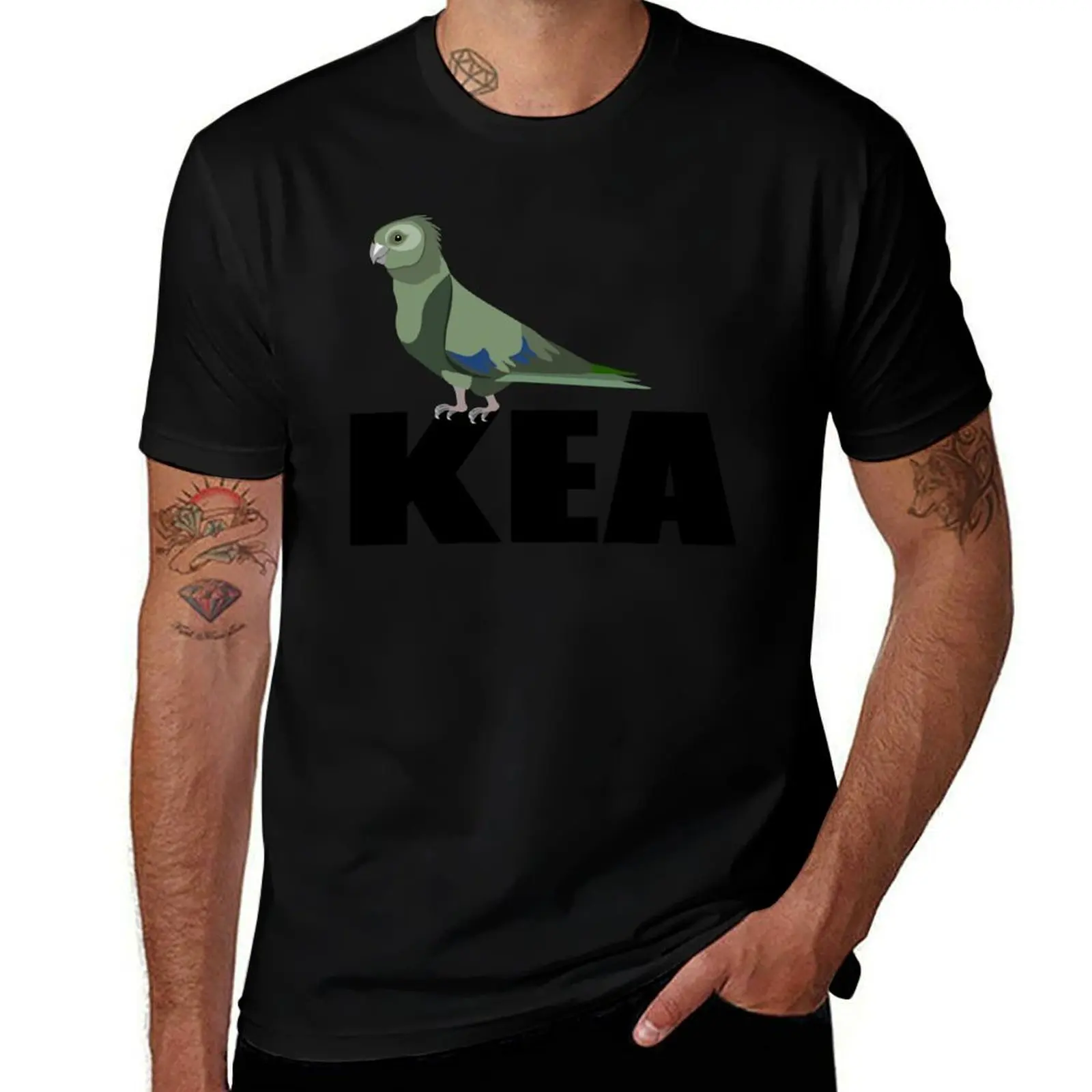 

Kea N.Z. Bird T-Shirt Soft Cotton Print T-Shirt