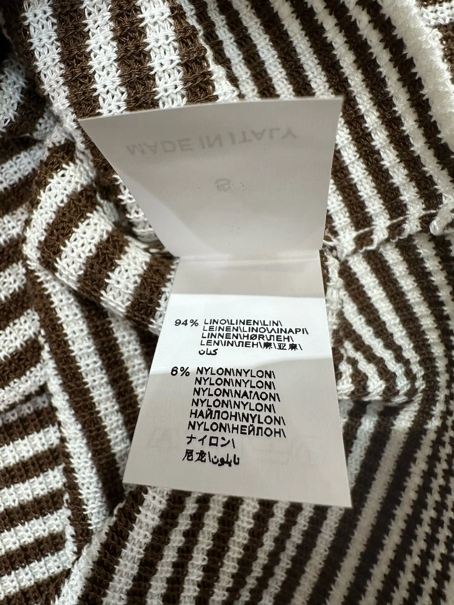 2025 nuevo suéter de punto de alta calidad de manga larga a rayas con lentejuelas y cuello de hombro para mujer suelta