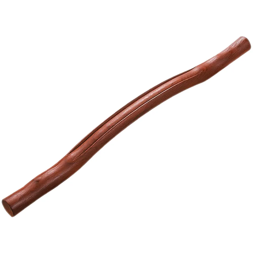 

Wooden Gua Sha Massage Roller Stick Carbonized Health Preservation Tool for Full Body Therapy Muscle Tension Relief Circulation