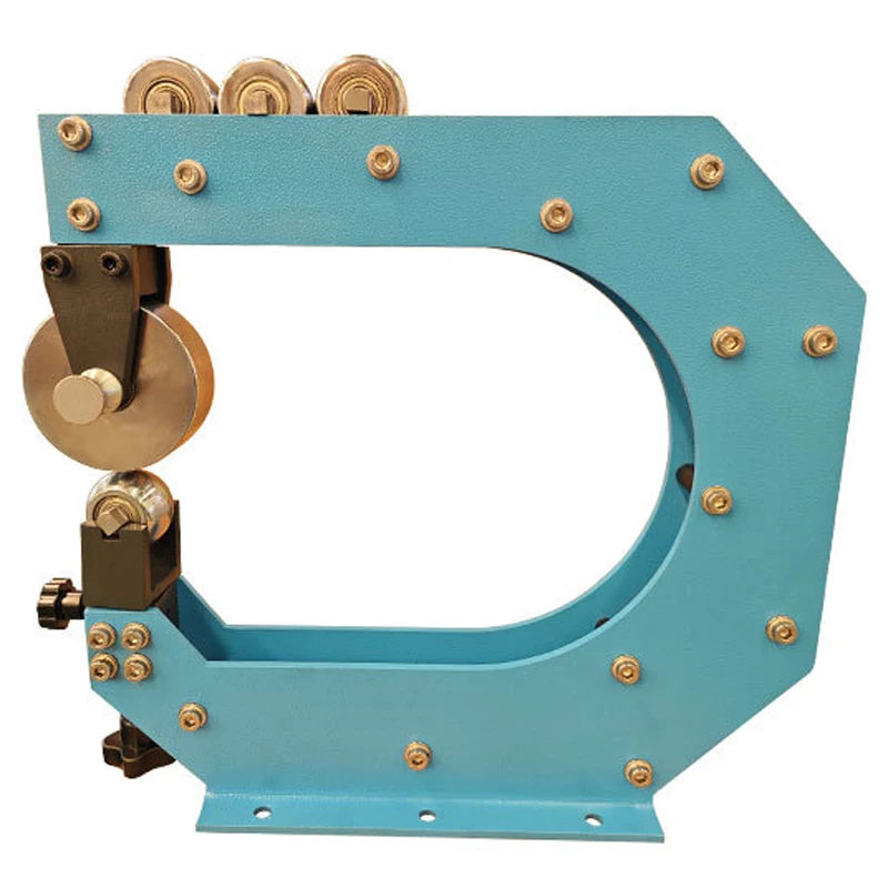 

1.5x305 table-type English wheel, throat depth 305MM, upper wheel can rotate 90°, lower wheel can adjust the feed port