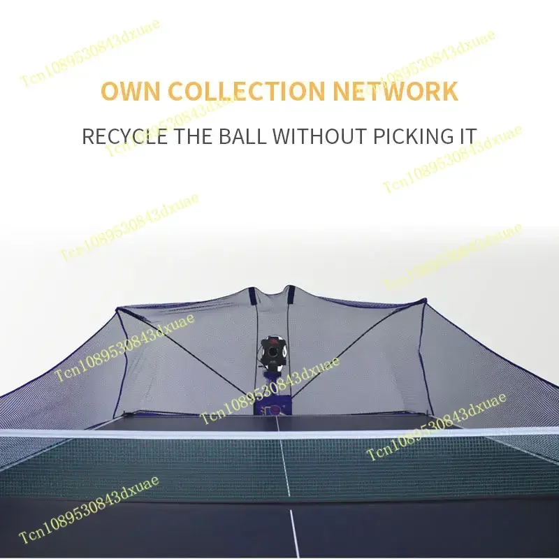 Huipang S8-PRO/JT-A روبوت لتنس الطاولة يقدم آلة روبوت أوتوماتيكية بالكامل قابلة للبرمجة مدرب تنس الطاولة بينج بونج #6