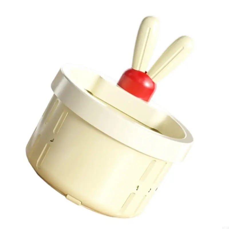 

Lovely Cartoon Kitchen Waste Strainer Press Release Draining Basket Waste Catcher Sink Filter Easy to Clean 37JD