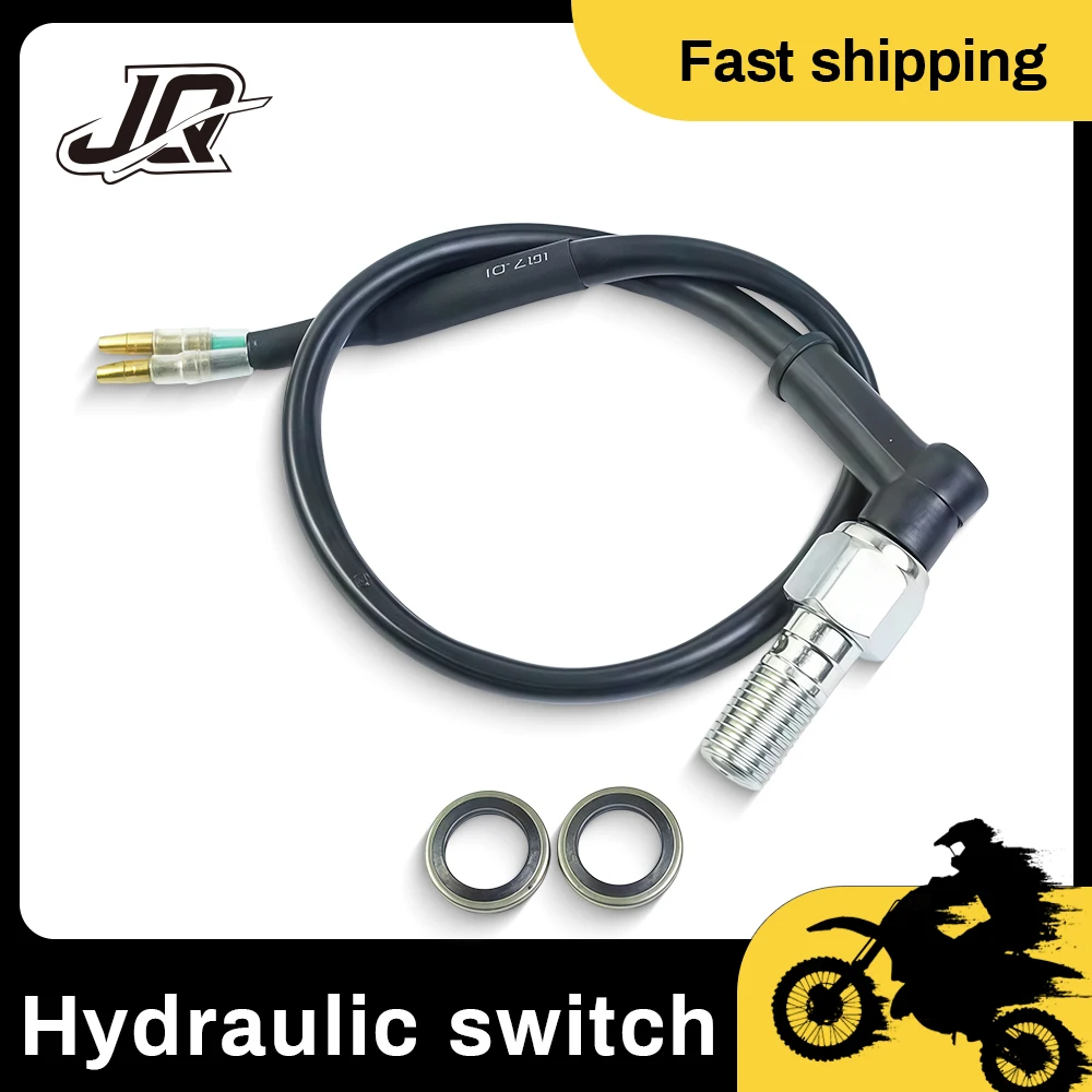 

Motorcycle Hydraulic Control Brake Light Switch Double Banjo Hollow Connecting Bolt M10x1.25 Vehicle Modified Parts