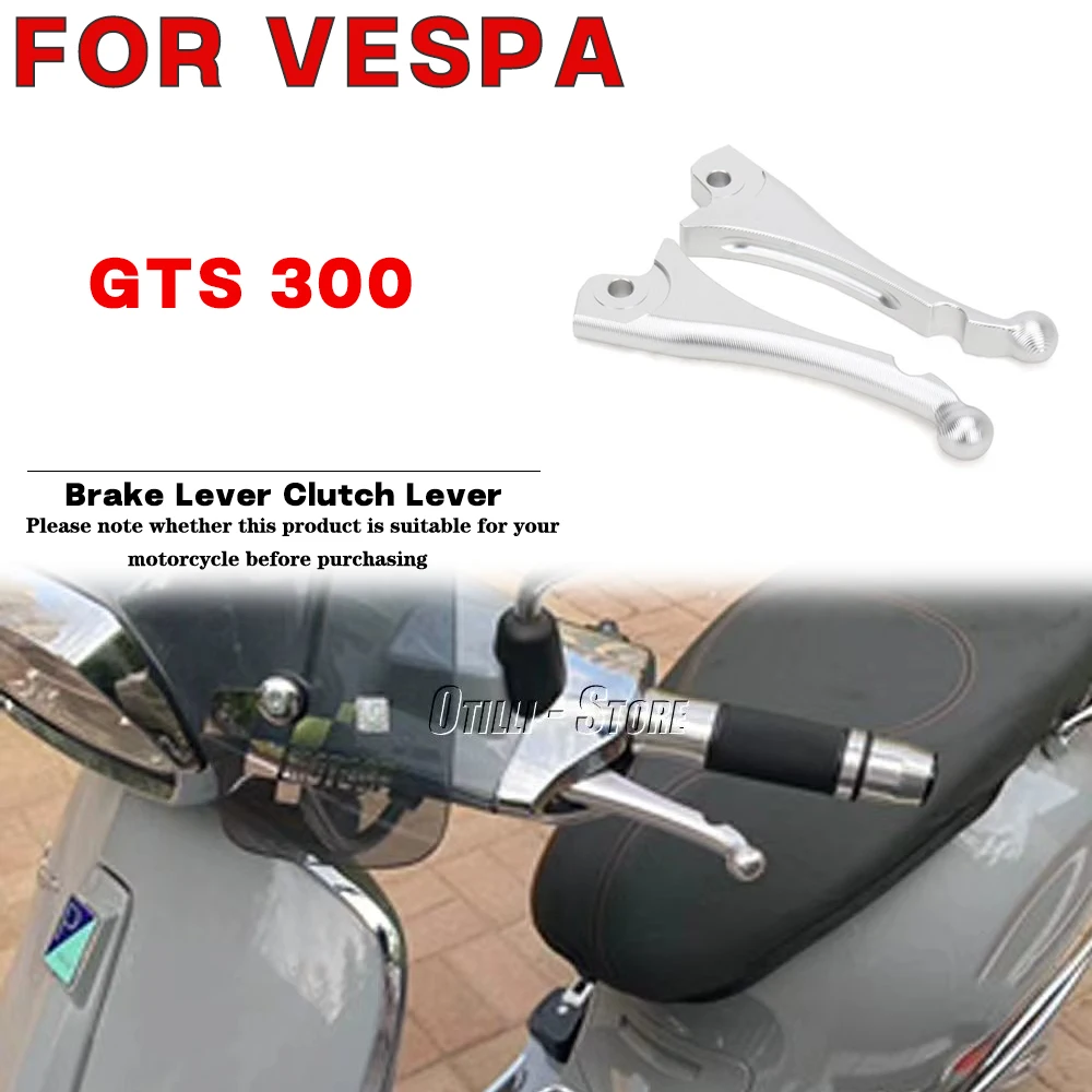 

Для Vespa GTS 300 Gts300 2023 2024 аксессуары для модификации мотоциклов новый передний тормозной рычаг сцепления ручки управления