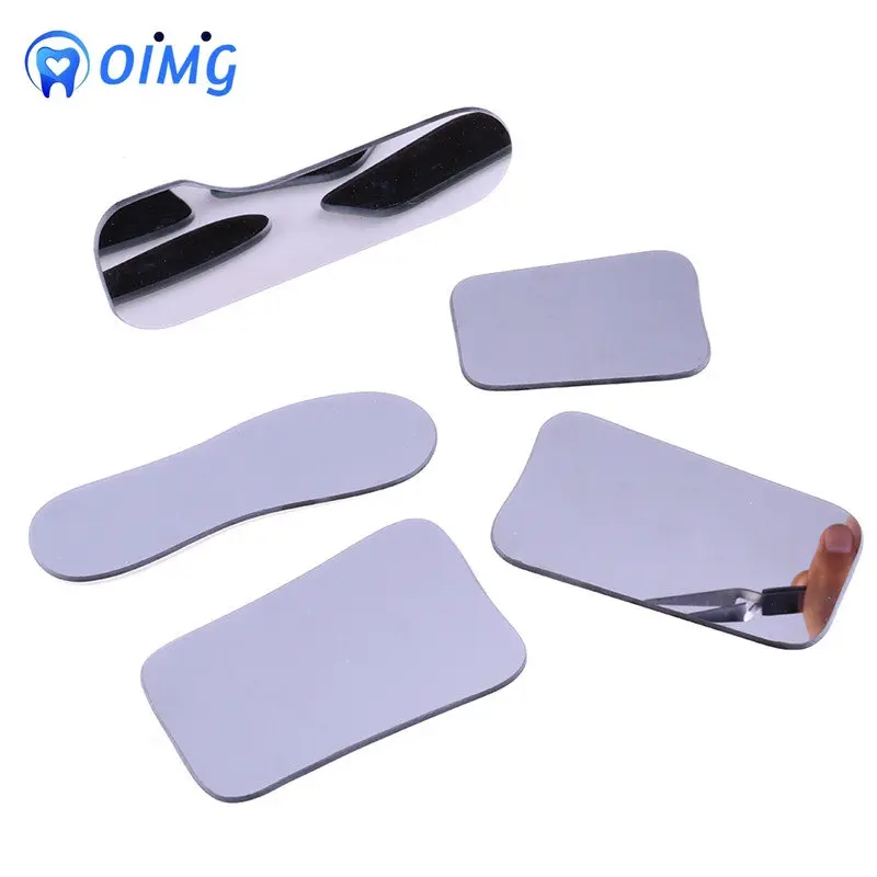 5 PCS/SET Dental Orthodontic Mirror Photography Double-Sided Mirrors Dental Tools Glass Material Dentistry Reflector Intra Oral