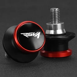 For APRILIA RS V4 RSV4 FACTORY RSV4R RSV4RR 2009 - 2023 2022 2021 6MM Motorcycle Accessories Swingarm Spools Stand Screws Slider