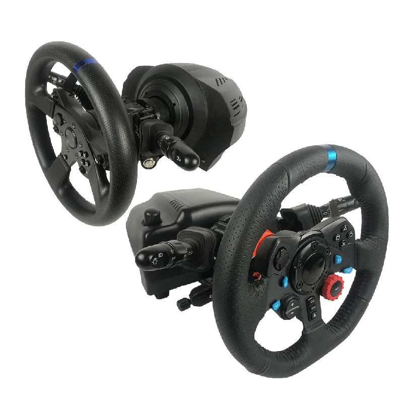 For ETS2 ATS racing simulator Logitech G27/G29 ForThrustmast T300 racing wheel adaptor Turnling light Wiper truck Simulator kit