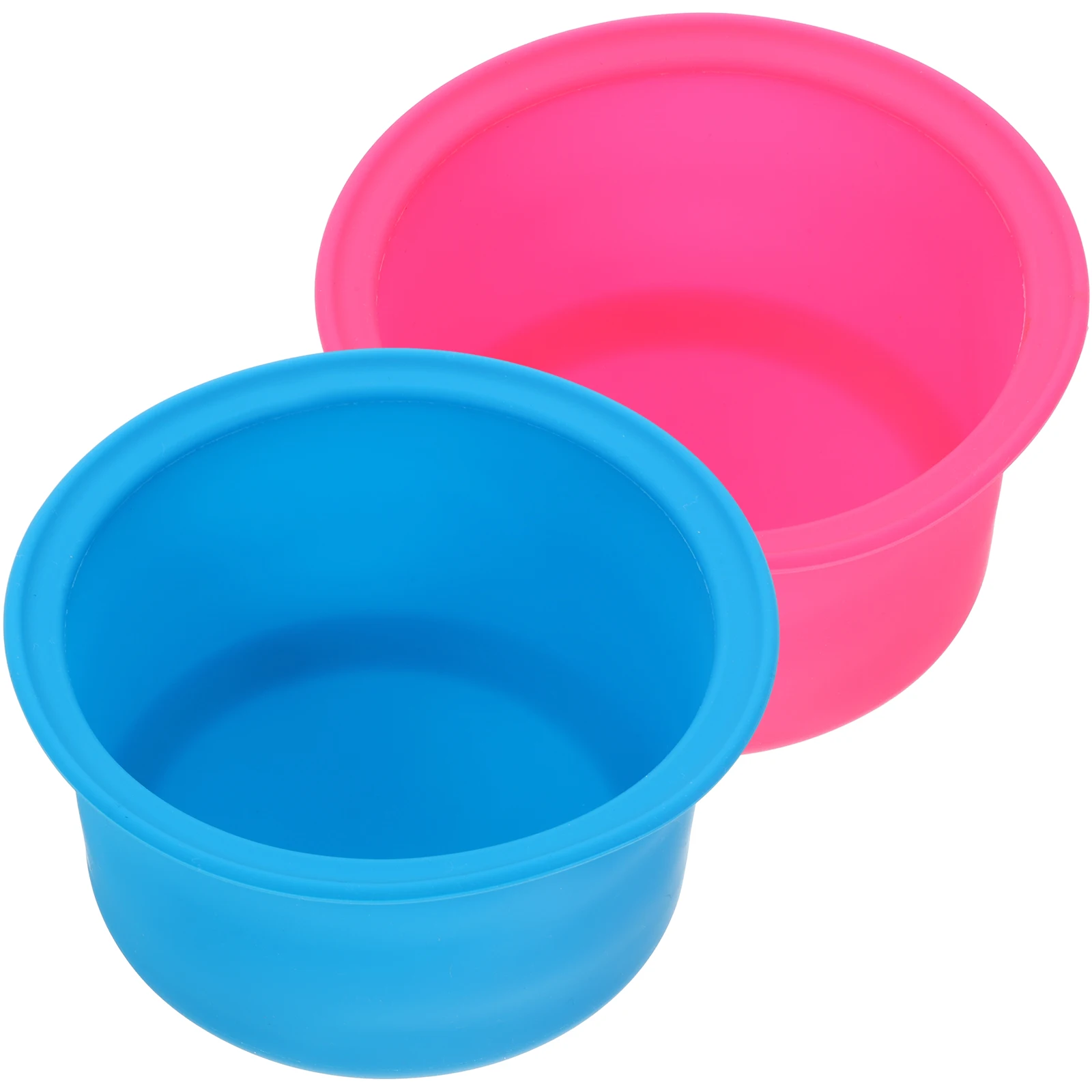 

2Pcs Silicone Wax Melting Bowl Non-stick Inner Pot for Hair Removal Tool Double Boiler Wax Heater Container Bowls