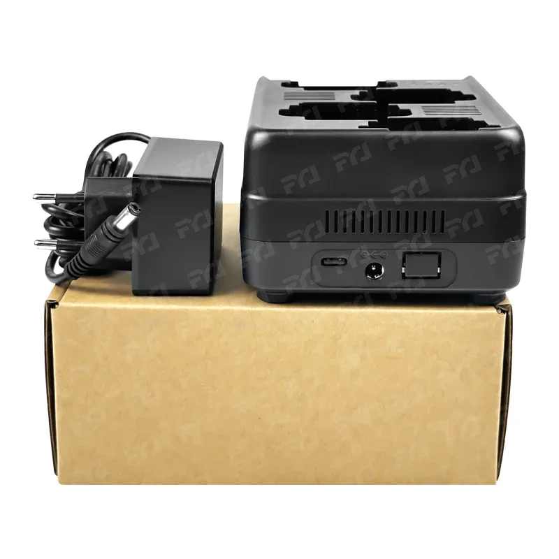 

In stock Tablet F9827 4 Slot Charger Dock Station 36W Fast Charging Automatic Cooling PDA Device