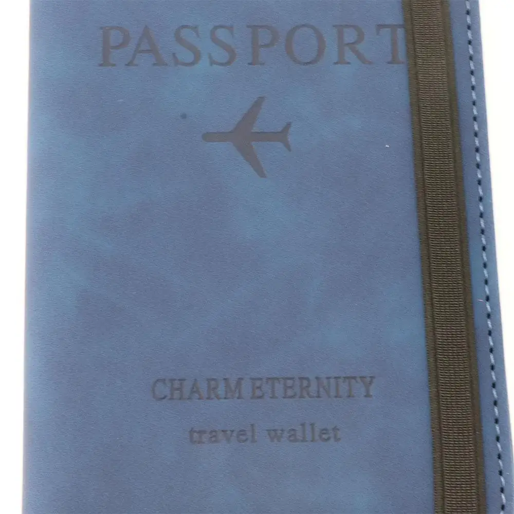 Accesorios cartera documento ID tarjeta bancaria monedero organizador caso pasaporte libro pasaporte titular cartera funda pasaporte