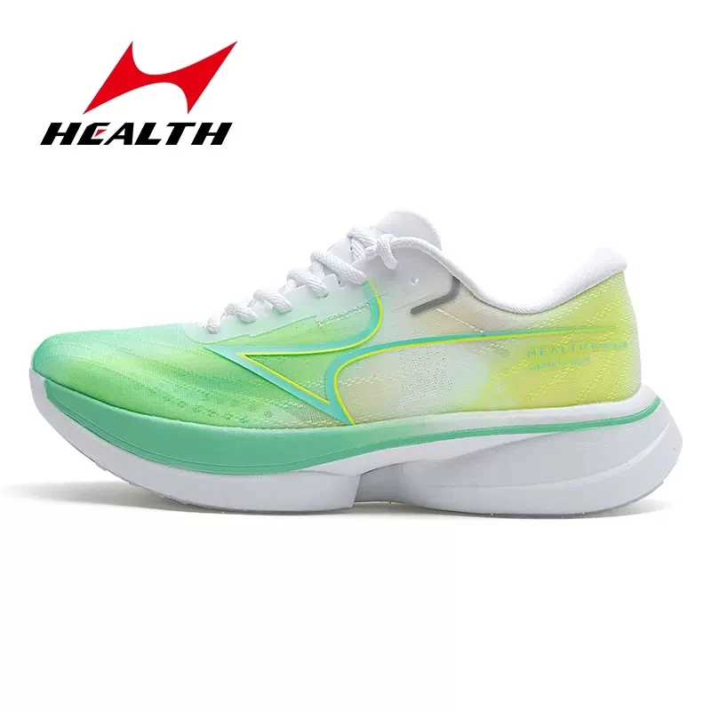 Health Light Wing Carbon Plate Running Jogging Shoes Men's Shock Absorption Sport Shoes Women Professional Marathon Race Shoes