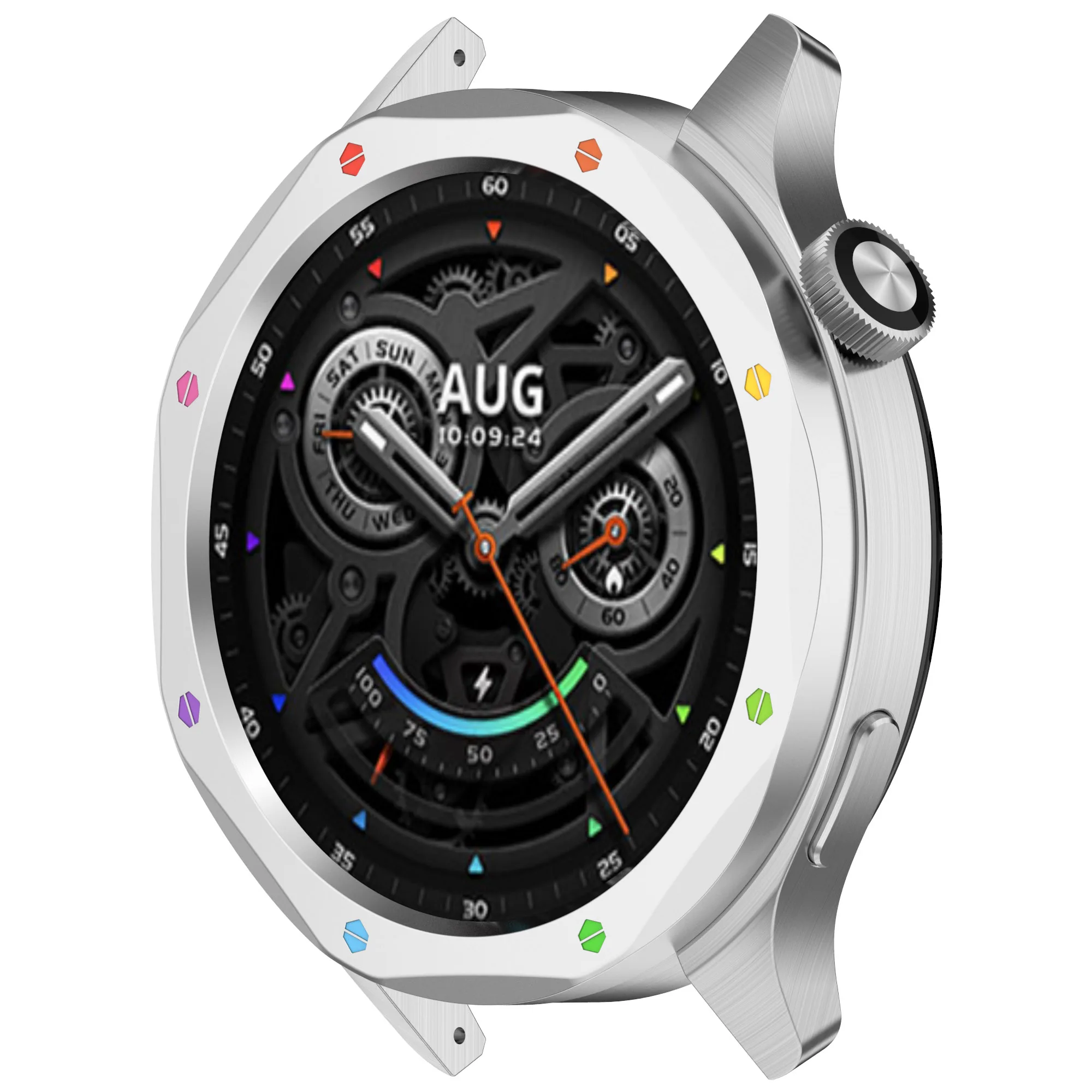 

For Xiaomi Watch S4 Metal Bezel For Mi Watch S3 Watch Replacement Bezel Case Universal protective Case