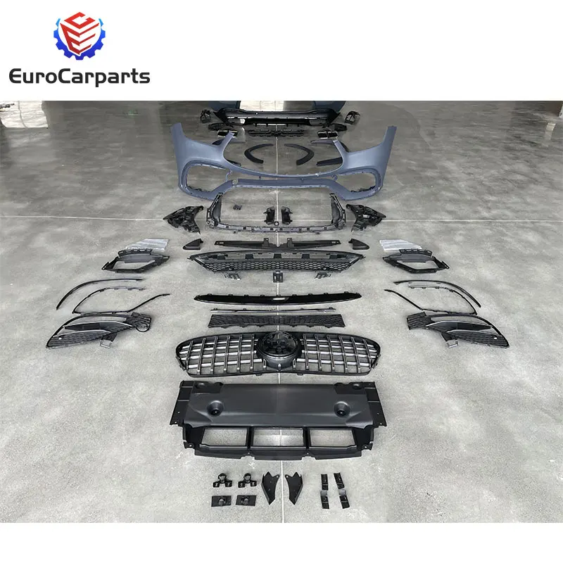 2020-2023y new W167 GLE class car upgrade to GLE63 TI style auto full body set parts system bodykit