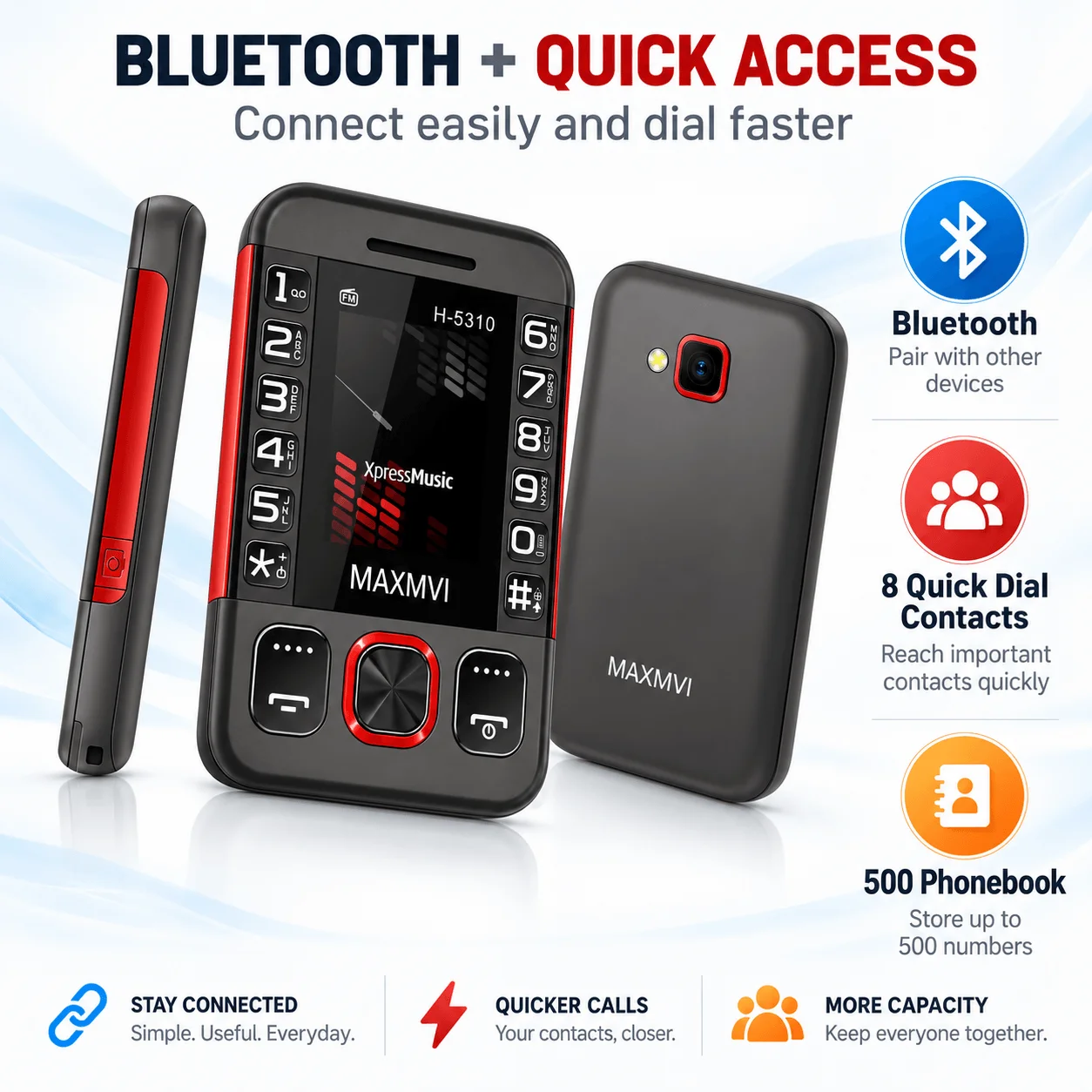 Pocket Phone For Kids Cheap Dual Sim Flashlight Speed Dial Blacklist GSM 2G Ultra Thin Palm Button Phone For Children Mini Size