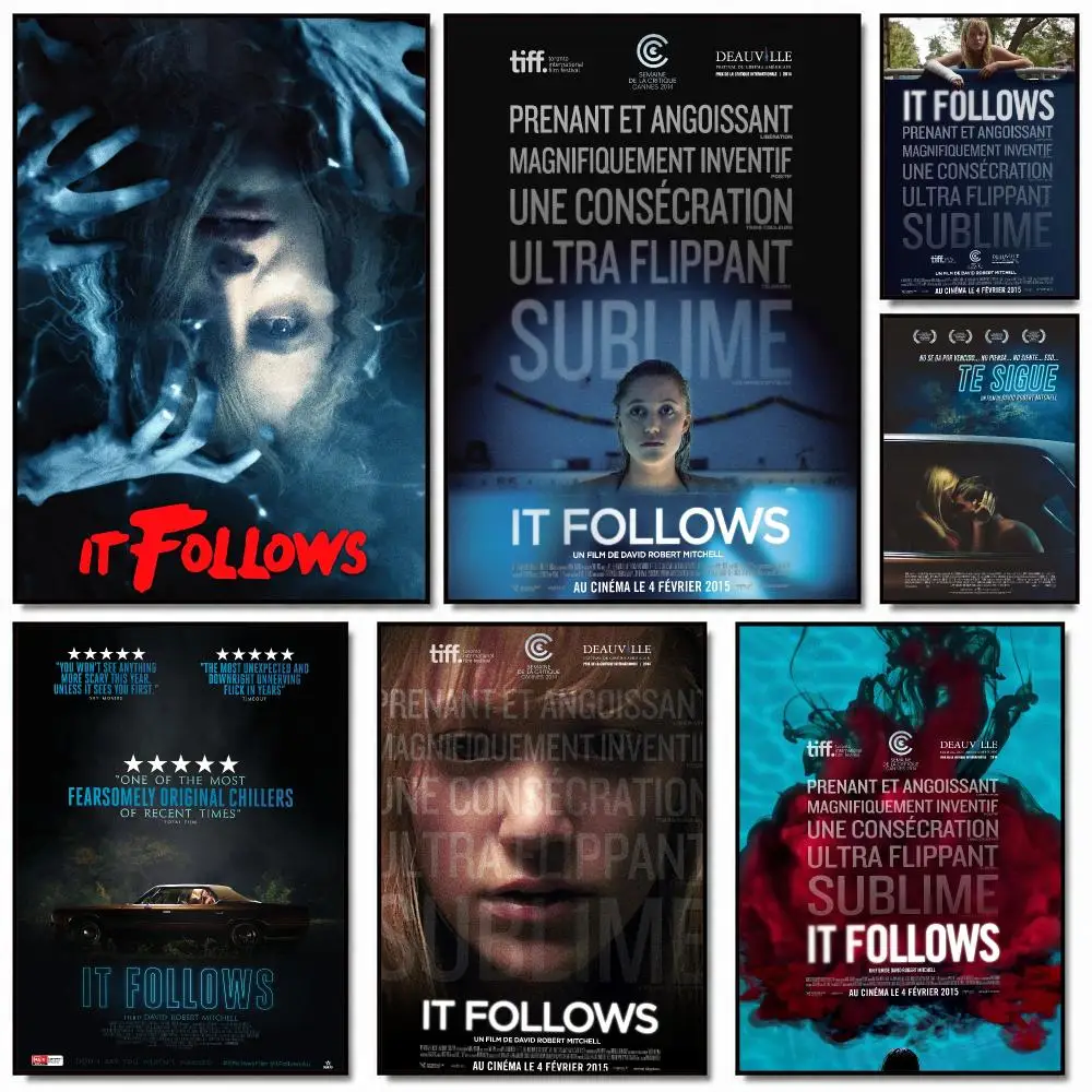 classic movie I-It Follows-S Painting Calligraphy Artwork for Home Bedroom Office Wall Decoration Gift