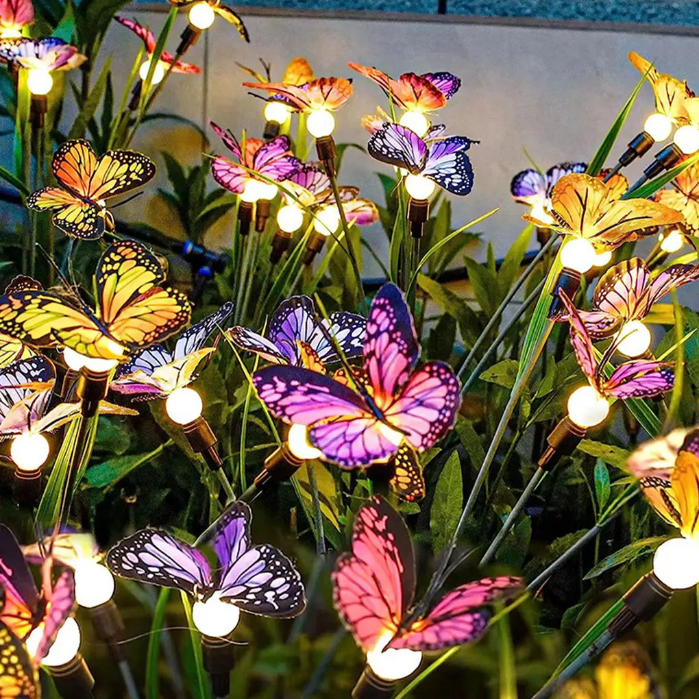 Декоративные светильники для двора на открытом воздухе Гибкая железная опора из АБС-пластика и материала из нержавеющей стали