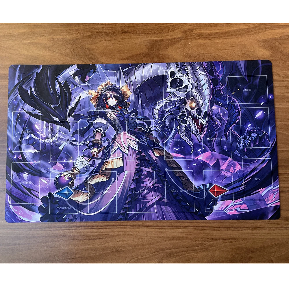 Yu-Gi-Oh Playmat Underworld Goddess of the Closed World Card Pad YGO Mat KMC TCG YuGiOh Mat-103