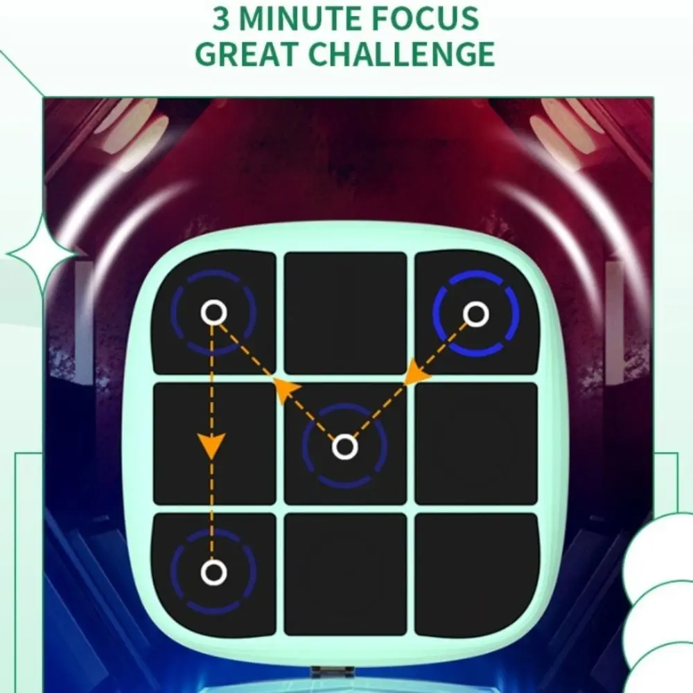 

Электрический TIC-TAC-TOE, обучающая ручная игра Монтессори с болтами, упражнения на мышление, упражнения на память, головоломка для роста, настольная игра, вечеринка в помещении