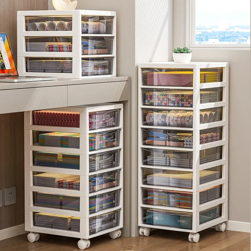 

Drawer-style Document Organizer Drawer Office Desktop Multi-layer Storage Box Stationery Slit Shelves