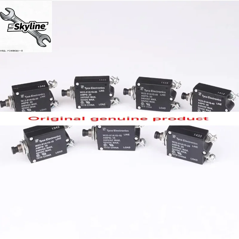 Original TE Tyco W23-X1A1G Overload protection circuit breaker