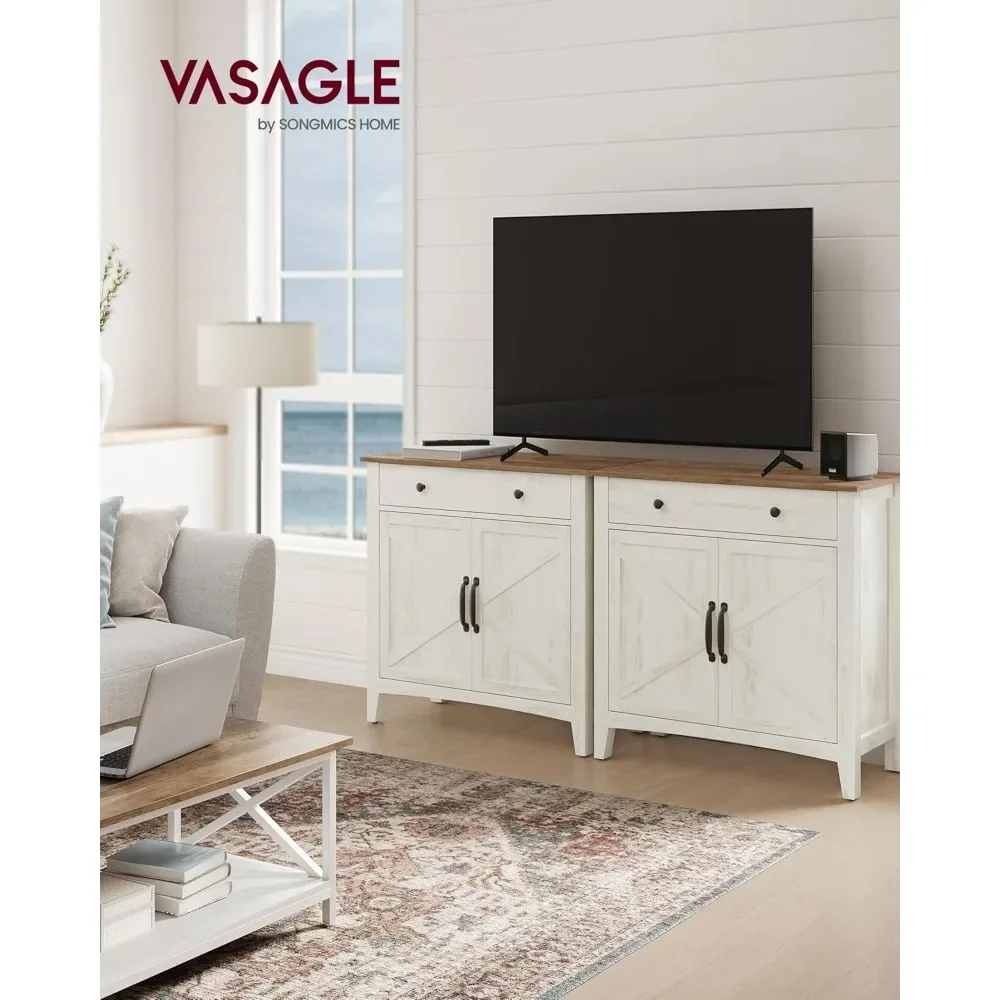 Buffet Cabinet, Sideboard Cabinet with Storage and Drawer, with Doors, Height Adjustable Shelf