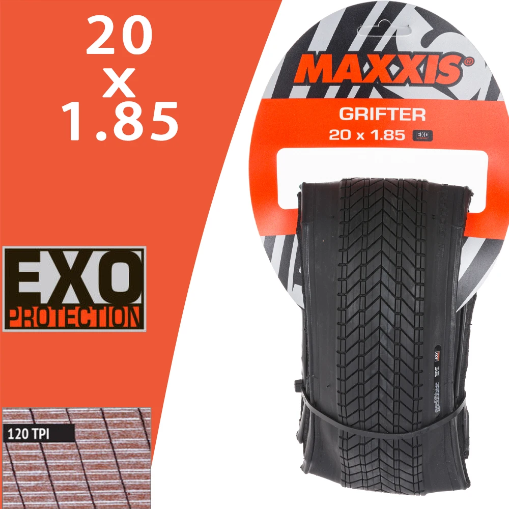 Maxxis路上生活者 (M148) bmxタイヤ折りたたみ式タイヤ20x2。1/2。3/2