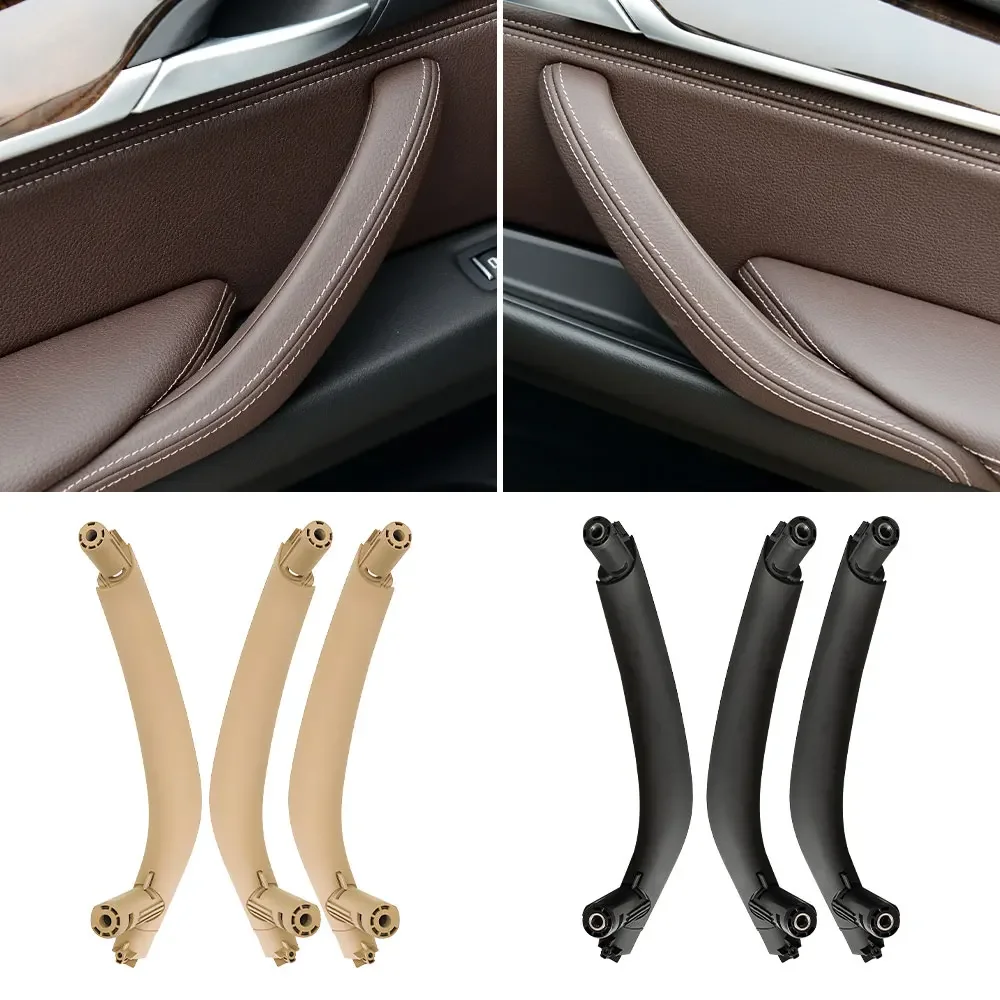 

3 Pcs LHD For BMW F15 F16 Car Front Rear Interior Door Handle Pull Accessory Replacement For BMW X5 X6 M 2014-2019