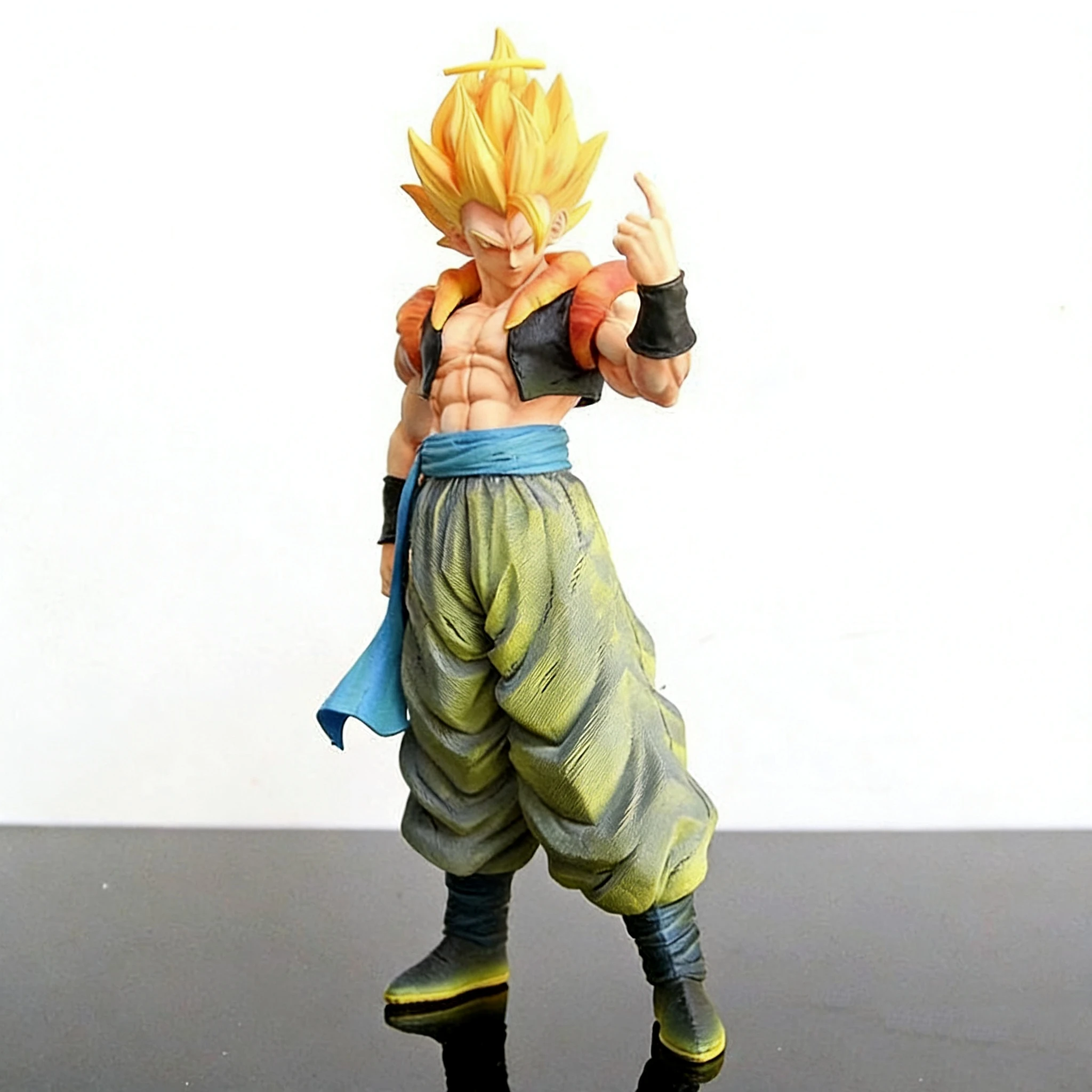 

Фигурка JJ Studio FXW Гогета Супер Сайян Драгон Болл Зет, Четвертая форма SSJ3, 12.2 дюйма/31 см, подвижная, из ПВХ, мини-фигурка, игрушка, подарок