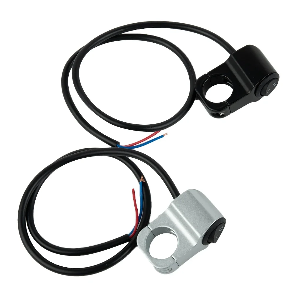 Brand New Switch Parts Replacement Waterproof 10A 2-Wire Fittings Handlebar Headlight ON/OFF Parts Accessories