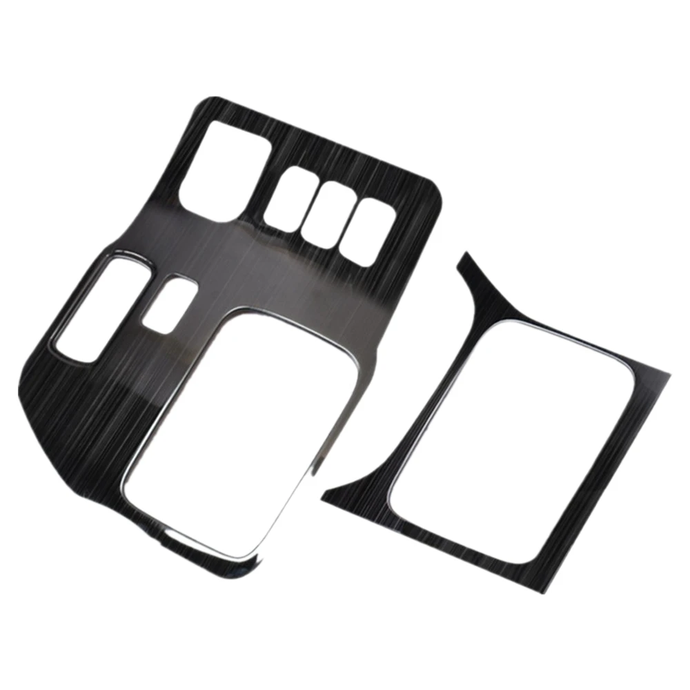 AU33-Shift Panel For Toyota Land Cruiser Prado 120 2003-2009 Stainless Steel Accessories