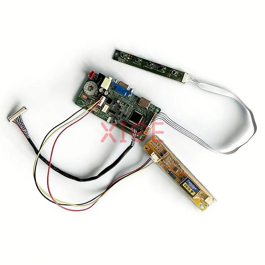 

Плата привода контроллера монитора подходит для LTN141AT02 LTN141AT13 LTN141AT07 LTN141AT03 LVDS 30-контактный HDMI + VGA 1280*800 1-CCFL 1280x800 комплект