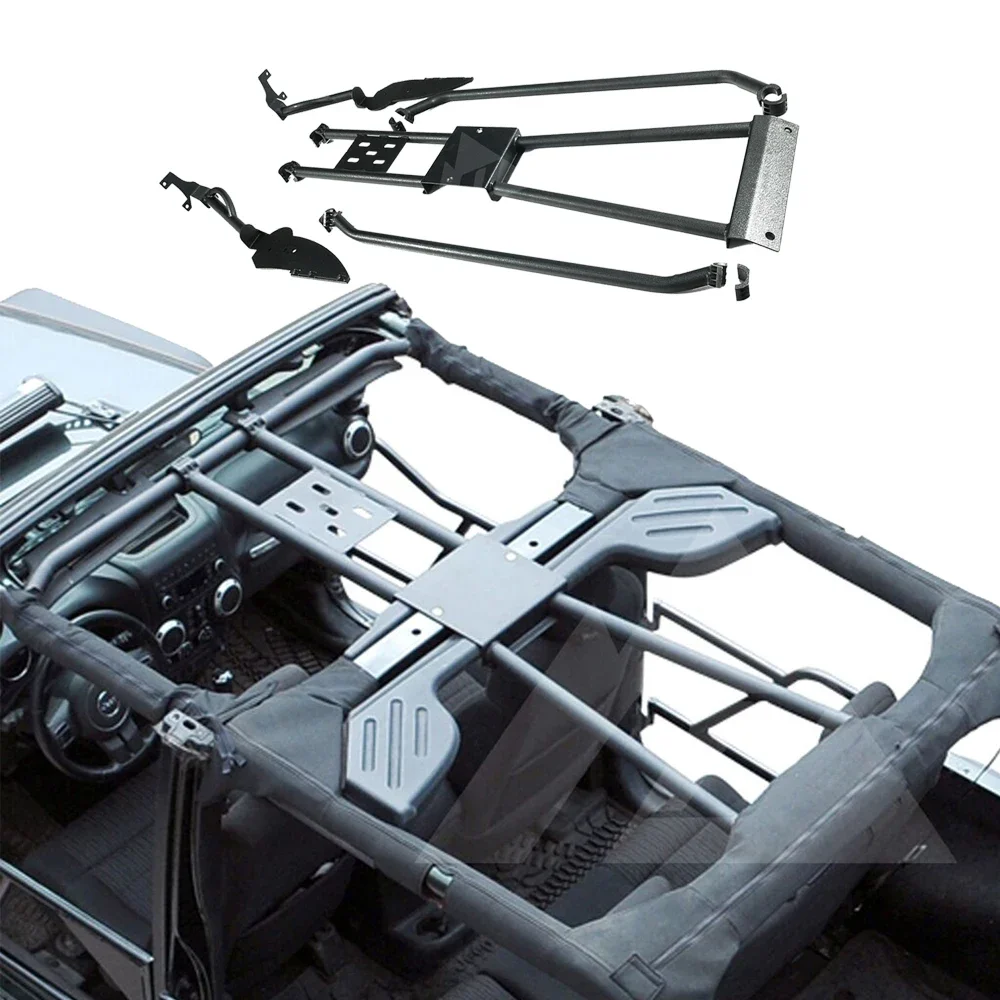 Roll Cage Bracket For Jeep For Wrangler Jk Car Accessories Top Roll Cage Bracket Lantsun J385