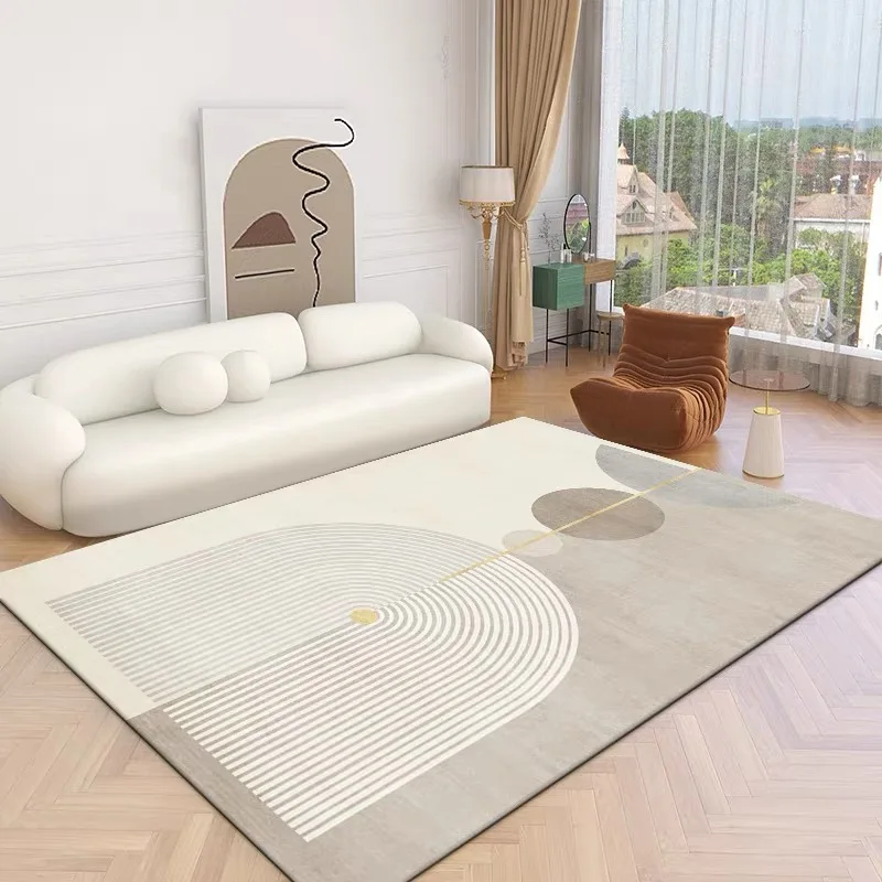 VIKAMA Summer Fresh Premium-Teppich für Wohnzimmer, Sofa, Schlafzimmer, Bodenmatte, Nachttisch-Teppich, schmutzabweisend, Heimdekoration, leicht zu reinigen