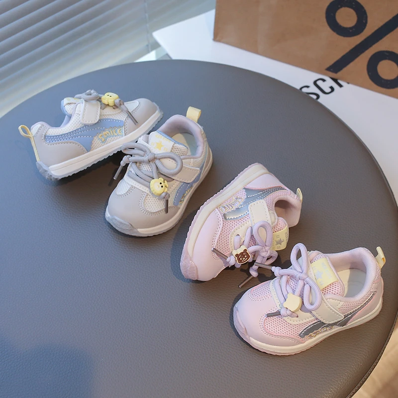 

Soft Breathable Toddler Sneakers 2026 Spring Autumn Kids Shoes Baby Boys Girls Casual Sport Shoes Outdoor Fashion Walking Shoes